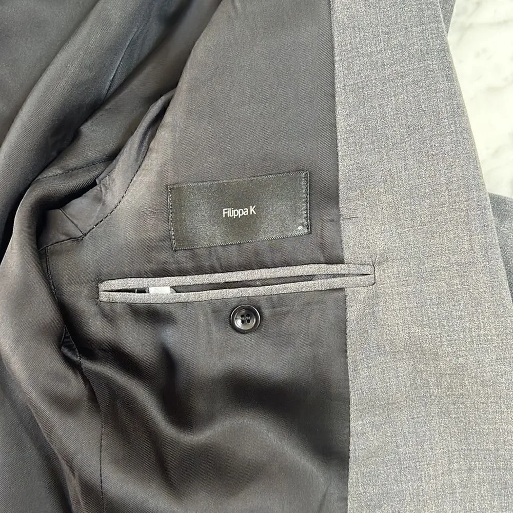 NWOT Filippa K Gray Blazer Jacket, Men’s Size 38 US